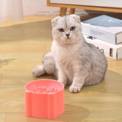 Tigela de comida lenta para gatos, tigela anti-asfixia para gatos e cães pequenos, design de proteção para pescoço, dispositivo de alimentação para cães e gatos, suprimentos para animais de estimação - Wolf Magazine
