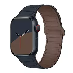 Pulseira Desportiva Magnética para Apple Watch, Pulseira de Silicone, Série iWatch, Ultra 2, 9, 8, 7, 6, 5, 4, 49mm, 45mm, 44mm, 42mm, 38 milímetros, 40 milímetros, 41 milímetros