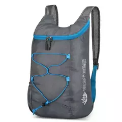 Multifuncional Outdoor Folding Backpack, alta densidade, leve, impermeável, tecido de nylon, saco de esportes, camping, caminhadas, viagens - comprar online