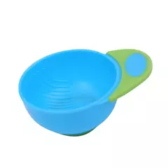 Tigela de moagem de comida para bebê, moedor infantil complementar de 2 peças, esmagando frutas, espremendo suco, moinhos de alimentação seguros e higiênicos