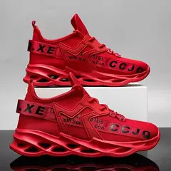 MAEDEF-Tênis de corrida leve masculino, calçados esportivos, malha clássica, respirável, casual, mocassins masculinos, na moda, 2024 na internet