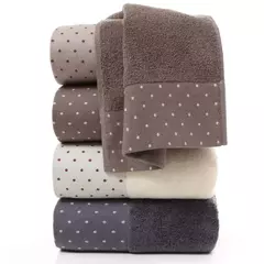 Grossa toalhas macias do banheiro, lenço puro do algodão, toalha de banho confortável, super absorvente, 35x75cm na internet