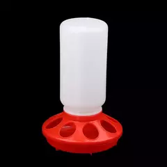 Imagem do Alimentador e bebedor engrossado para aves, dispensador automático de água e alimentos para frango, pássaros, pintinho, recipiente de balde de alimentação