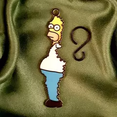 Simpsons decoração de árvore de natal anime pingente de madeira árvore de natal pendurado ornamento para decorações de casa crianças presente de ano novo brinquedos - loja online