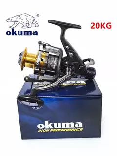 Okuma carretel de pesca com copo de fio de metal 20kg9 + 1bb freios dianteiros e traseiros para navio de pesca marítima de longa distância 3000-6000 - Wolf Magazine
