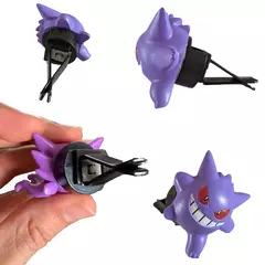 Pokémon anime figura de ação gengar gastly misdreavus haunter duskull fantasma interior do carro saída ar decoração kawai ornamento do carro - comprar online