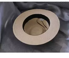 Chapéu de Palha Aba Larga para Mulheres e Homens, Boné de Sol de Praia, Proteção UV, Fedora Natural, Panamá, Macio, Designer, Presente de Aniversário, Verão, Novo na internet