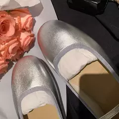 Sapatilhas Mary Jane para mulheres, sapatilhas de couro brilhante, dedo do pé redondo, sapatilhas femininas, dança, bola, nupcial, casamento - Wolf Magazine