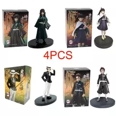 Anime demônio slayer figura kamado tanjirou nezuko figuras de ação pvc modelo brinquedos zenitsu estatueta inosuke kimetsu não yaiba figura - Wolf Magazine