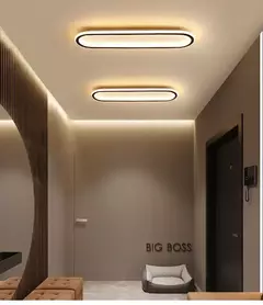 Modern Nordic LED teto lustre, Luzes de teto simples, Sala de estar, Sala de jan - comprar online