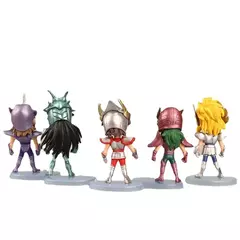 Anime Saint Seiya Cavaleiros do Zodíaco Shiryu Shun Jabu Hyoga PVC Action Figure Coleção Modelo Brinquedos Presentes 5 pçs/lote - Wolf Magazine