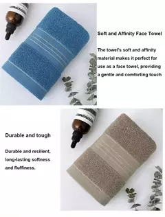 Toalha de algodão grosso altamente absorvente, toalhas de banho monocromáticas, microfibra Serviette, Cooling Towel, adequado para adultos e crianças - Wolf Magazine