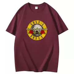 T-shirt de algodão estampado, banda de hard rock, Te Hip Hop, roupa de música masculina e feminina, verão 2022 - comprar online