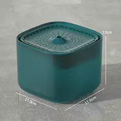 Fonte de água para gatos 3l, filtro de recirculação automática, grande capacidade, bebedor de água para gatos, usb, elétrico, mudo, dispensador de água para gatos - comprar online