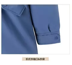Parka longa de lã com capuz feminino com gola de pele, casaco fino, roupas acolchoadas, neve quente, moda inverno, novo, 2023 - comprar online