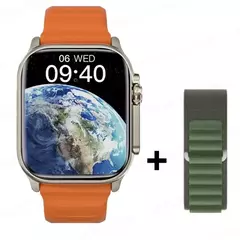 Relógio Inteligente 9 para Homens e Mulheres, Chamada BT, NFC, Sempre em Exibição, Temperatura Corporal, Fitness, Série 8, Apple, Android, 2022 - Wolf Magazine
