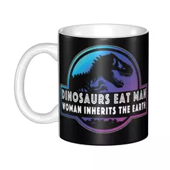 Dinossauro personalizado World Jurassic Park Canecas DIY Horror Movie Ceramic Ch - Wolf Magazine