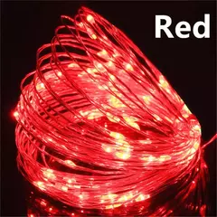 USB LED String Lights para decoração de Natal Luzes de fadas impermeáveis Fio de cobre, Guirlanda de luz, Festa de casamento, 10 m, 20 m, 30m - Wolf Magazine