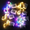 LED Botão Bateria Light String, Fairy Lights, Decoração de Jardim, Guirlanda, Natal, Casamento, Ano Novo, Quarto, Sala de estar