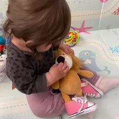 Brinquedos de pelúcia de pelúcia para crianças, bonecas macias, selva, leão, elefante, tigre, cachorro, raposa, macaco, veado, presente kawaii para crianças, hobbie - Wolf Magazine