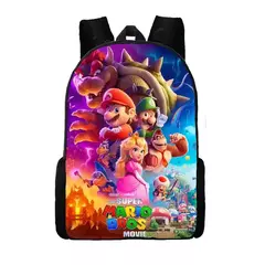 Imagem do Mochila Mario Cartoon Anime, Super Mario Schoolbag, Mochila Mochila para crianças, Bolsas meninas