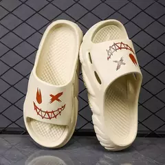 Sandálias antiderrapantes clássicas masculinas, chinelos confortáveis ao ar livre, sapatos macios de EVA, moda jovem, verão, venda quente - Wolf Magazine
