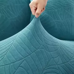 Capa de sofá Jacquard elástica grossa para sala de estar, sofá e poltrona, L Shaped Canto Sofá Capa, 1 lugares, 2 lugares, 3 lugares, 4 lugares - Wolf Magazine