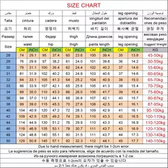 Calças masculinas de tecido elástico de algodão, plus size, preto, cáqui, calças casuais, gordas, tamanho 30-50 - Wolf Magazine