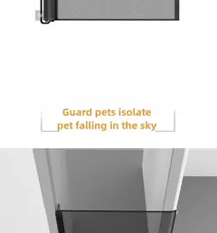 Cerca retrátil automática para portão de animais de estimação, cerca para cães e gatos, escada interna, rede de isolamento, cerca de segurança, produtos para animais de estimação - Wolf Magazine