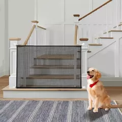 Pet Isolamento Guardrail, Cat Isolation Net Fence, Barreira Interior, Proteção de Segurança, Sem Perfuração, Frango e Pato