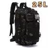 Impermeável Trekking Fishing Hunting Bag, Mochilas ao ar livre, Tactical Sports, Camping, Caminhadas Mochila resistente, 25L, 50L