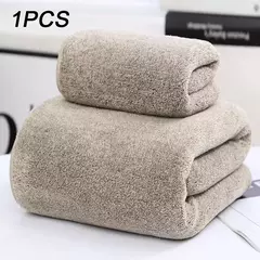 Toalha de cara coral listrada engroçada macia do velo, toalha de banheiro do microfiber, água-absorvente, não fácil de verter - Wolf Magazine