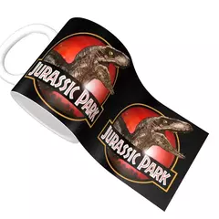 Dinossauro personalizado World Jurassic Park Canecas DIY Horror Movie Ceramic Ch - comprar online