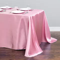 Toalha De Mesa Retangular Para Decoração De Casa, Toalha De Mesa De Cetim, Cobertura De Mesa De Jantar, Casamento, Natal, Chuveiro De Bebê, Aniversário, Banquete