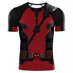 Camisas de compressão para homens, manga curta, quadrinhos, camiseta cosplay aranha, super-herói top, elastic fitness sportwear, roupas de Halloween - comprar online