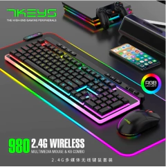 Novo conjunto de teclado e mouse sem fio da moda 2025 - Wolf Magazine