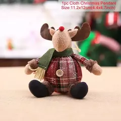 Feliz Natal Santa Doll Decorações para casa, ornamentos de Natal, Natal, Decoração de Ano Novo, Presentes, 2025, 2024 na internet