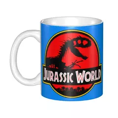 Dinossauro personalizado World Jurassic Park Canecas DIY Horror Movie Ceramic Ch - comprar online