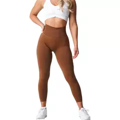 NVGTN Sólida Sem Costura Leggings Mulheres Soft Workout Tights Fitness Outfits Yoga Calças Alta Waisted Gym Wear Spandex Leggings - loja online