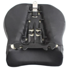 Acessórios para motocicleta, assento traseiro macio para passageiro, cauda macia, para harley softail fat boy, trem noturno, springer fxstc 2006-2017 - Wolf Magazine