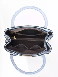 Sacola de couro falso para senhoras, bolsa de ombro grande, elegante texturizada, moda - loja online