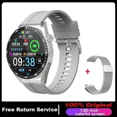 GT3 Pro AMOLED Smartwatch para homens e mulheres, tela HD, freqüência cardíaca, chamadas Bluetooth, à prova d'água, Android, iOS, 420x420, Novo, 2022