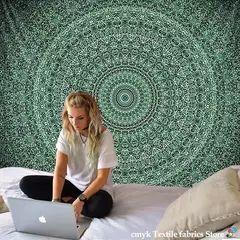 Imagem do Mandala Tapeçaria para Decoração de Casa, Beach Yoga Mat, Colcha de Mesa, Pendurado, Boêmia, Indiano, Hippie, Quente, Novo, 210x148cm