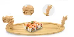 Prato De Madeira Criativo Dragon Boat, Sushi Mat, Mesa De Cozinha, Lanches, Bandeja De Frutos Do Mar, Snacks e Mat, Celebridade Internet - comprar online