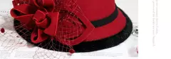 Chapéu Fedora com fita bowknot para mulheres, chapéus de feltro de lã jazz para senhoras, elegante vestido capela, boliche francês banquete, inverno e outono - comprar online