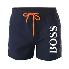 Shorts esportivos respirável de secagem rápida masculino, calções casuais com cordão forrado com malha, surf à beira-mar, praia, verão, novo - loja online
