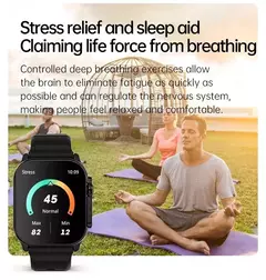 Relógio inteligente T10 Ultra 2 Masculino, Tela AMOLED, Bússola NFC, Impermeável, Apple Watch, IWO Ultra 8, 49mm, Série 8, 2.3 ", 2024 - Wolf Magazine