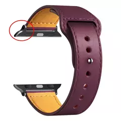 Pulseira de couro para Apple Watch Band, Sport Loop Bracelet, Ultra 2, 49mm, 44mm, 40mm, 38mm, 42mm, iWatch Series 9, 8, 7, 3, 4, 5, 6, SE, 41 milímetros, 45 milímetros - Wolf Magazine