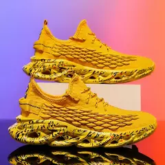 Tênis de corrida respirável de luxo masculino, Tênis Casual Masculino, Treinador de tênis, Mocassins Moda Corrida na internet