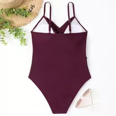 OIINAA-maiô feminino de peça única, maiô sexy sólido plissado, bodysuit estampado leopardo, conjunto de biquíni, moda verão, moda praia nova